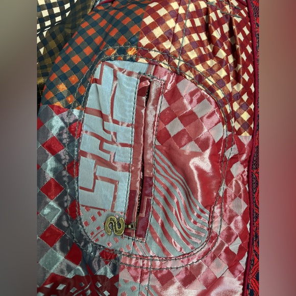 Desigual Size Small Patchwork Jacket - Euro Size 40 - Picture 3 of 8